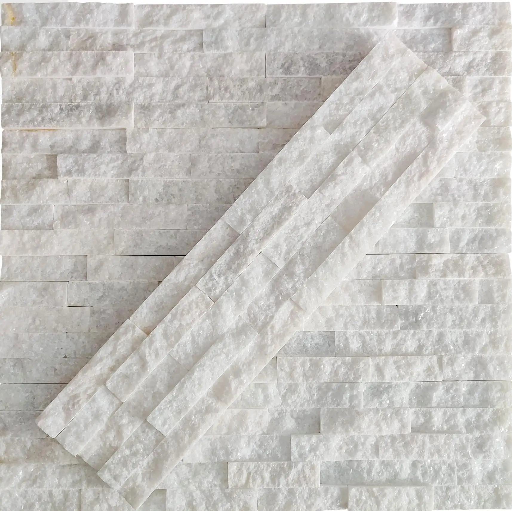 Salt white 3d stone look hotel and villa exterior wall decoration wall tiles for interior and exterior wall cladding