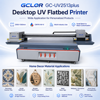GCLOR 2513 Grote Formaat UV Flatbed Printer 2500*1300mm Digitale Printmachine voor Acryl, Hout, Glas, Tegels en Telefoonhoesjes