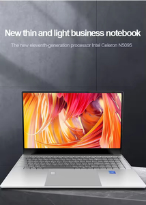 Computadoras portátiles de negocios CPU Intel Celeron N5095 15,6 pulgadas 1920*1080p IPS 12GB RAM 256GB SSD 2,4G/5G WIFI 4,2 <span class=keywords><strong>Bluetooth</strong></span> Computadoras portátiles - Product Image 2