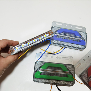 Bán Buôn Chất Lượng Cao 12V 24V LED <span class=keywords><strong>Side</strong></span> Lights Car Auto Trailer Xe Tải Xe Tải Bên Ngoài Cảnh Báo Tín Hiệu Phanh Phía Sau <span class=keywords><strong>Marker</strong></span> Đèn - Product Image 2