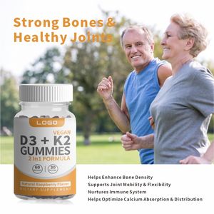 निजी लेबल हैल वेगन की खुराक ओएम डी फैक्टरी शुद्ध सॉफ्टजेल कैप्सूल विटामिन डी 3 k2 गुम्मस - Product Image 4