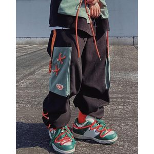 Pantalones de Estilo Urbano para Hombre FOXA, Cintura Elástica, Lona Transpirable - Product Image 4