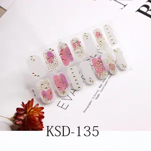 Mới Nhất Dễ Dàng Để Áp Dụng Nail Sticker Nail Art Gel Resin Sticker Cho Móng Tay