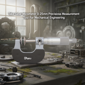 Take Gear <b>Micrometer</b> 0-25mm Precision Measurement Tool For Mechanical Engineering - Product Image 3