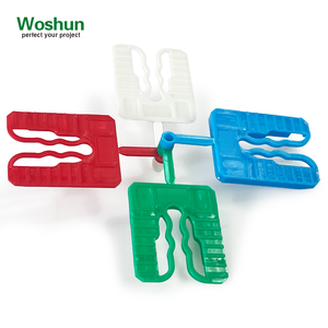 Woshun 44x35mm Plastic Cabinet Levelers and Dowels Plastic Leveler Tile Plastic Leveler System for Window and Door - Product Image 1