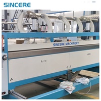 Ligne d'extrusion complète pour panneaux en plastique épais PP/PE pour revêtements de camions à benne basculante / Fabrication de feuilles PE anti-usure pour applications techniques