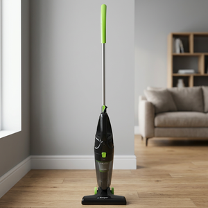 Aspirapolvere Ciclonico 2-in-1 Falco 600W, Aspirazione 14 KPa, Serbatoio 0,8L, Cavo 5m, Nero con Inserti Verdi, Nuovo - Product Image 2