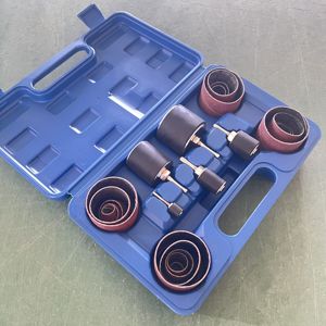 Pexmientas 25pcs outils rotatifs abrasifs de <span class=keywords><strong>ponçage</strong></span> du <span class=keywords><strong>bois</strong></span> kit d'outils de ponceuse à tambour en caoutchouc <span class=keywords><strong>Dremel</strong></span> - Product Image 5