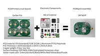 Prototipo de PCB para Hub USB, Mini Conector PCB, PCB para Memoria USB, Placas PCB para Teclado, Servicio de Diseño Electrónico Personalizado PCBA