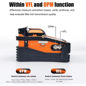 Signal <b>Fire</b> Optical Fiber Fusion Splicer 5.31x7.8x4.8 Inches Battery Powered With Sc Connector For Splicing - Product Image 6