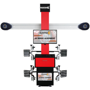 Máquina de Alineación de Ruedas para Automóviles de Fabricación Económica, Alineador de Ruedas SM-V4 - Product Image 1