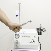 Machine à jet d'eau à oxygène haute pression Nettoyage en profondeur Traitement de l'acné Nettoyage des pores pour le visage et le corps (Matel