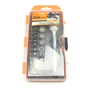Acero al cromo vanadio de destornillador Socket 38 <span class=keywords><strong>piezas</strong></span> crv tornillo poco conjunto para herramientas de bricolaje - Product Image 1