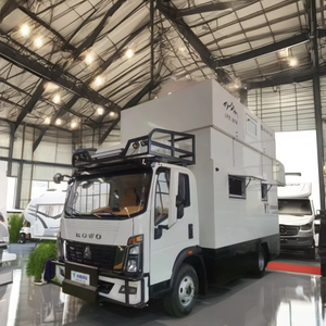 Nouveau <span class=keywords><strong>camping</strong></span>-<span class=keywords><strong>car</strong></span> HOWO à essence fabriqué en Chine, transmission <span class=keywords><strong>automatique</strong></span>, <span class=keywords><strong>camping</strong></span>-<span class=keywords><strong>car</strong></span> blanc pour les voyages et le <span class=keywords><strong>camping</strong></span>, à vendre - Product Image 3