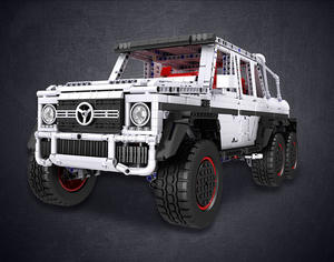 Mould <span class=keywords><strong>King</strong></span> Technicals 13061S G700 RC <span class=keywords><strong>voiture</strong></span> électrique tout-terrain APP télécommande MOC 6x6 SUV camion modèle blocs de construction Se <span class=keywords><strong>voiture</strong></span> - Product Image 3