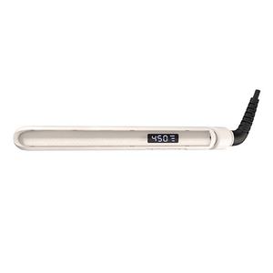 Meilleur lisseur de cheveux en céramique personnalisé Titanium Pro, fer plat électrique LCD <span class=keywords><strong>Plancha</strong></span> De Cabello pour usage domestique, vente en gros 1 an - Product Image 2