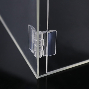 Tùy Chỉnh Rõ Ràng <span class=keywords><strong>Plexiglass</strong></span> Thả Phía Trước Nắp Hộp Giày Acrylic - Product Image 5
