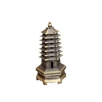 Nouveau style chinois, alliage de cuivre, éventail en forme de gourde, dragon et phénix, fourneau, pipa, petites tablettes nuageuses, os de canard, poire, bois de santal, encens