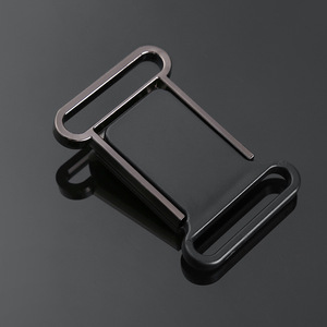 Boucle en métal 42 mm de diamètre intérieur, argentée, couleur bronze, accessoires pour sacs, attaches - Product Image 2