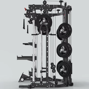 Fitness ekipmanları makine çelik ev kapsamlı eğitmen Gantry portal kombinasyonu Triceps eğitmen 70*2 ağırlık yığını evrensel - Product Image 4