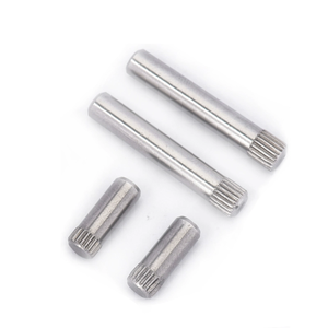 หมุดเดือยพิมพ์เหล็ก4มม. ชุบสังกะสีสีฟ้ามีความแม่นยำสูงแบบกำหนดเองใหม่ล่าสุด - Product Image 1