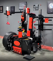 Machine à changer les pneus de luxe 28 pouces, entièrement automatique, sans contact, avec élévateur de pneus intégré, sans levier de démontage, sans bras oscillant, certifiée CE