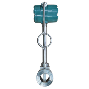 Débitmètre en acier inoxydable pour gaz et air, connexion à bride RS485, débitmètre personnalisable OEM, débitmètre automatique - Product Image 1