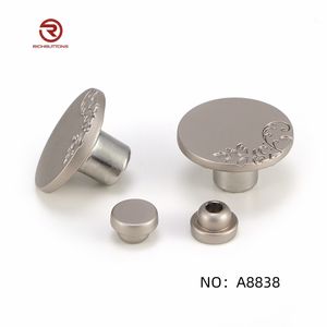 Vintage Custom Logo Embossed Metal Alloy Denim Jeans <b>Button</b> Washable Embellished Technique for Stylish Jackets and Clothing - Product Image 4