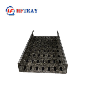 Gouttière de câbles industrielle perforée en acier inoxydable 316 sur mesure 300 mm x 50 mm, antirouille, étanche, résistante à la corrosion, pour la pose de câbles - Product Image 2