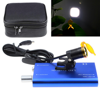 Phare chirurgical 3w Batterie rechargeable Lampe LED pour loupes dentaires Lumière d'examen oral