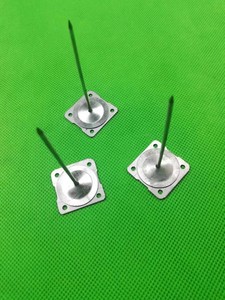 Clous industriels à tête plate, à tige lisse, <span class=keywords><strong>de</strong></span> précision, en aluminium, pour isolation thermique <span class=keywords><strong>de</strong></span> fours et <span class=keywords><strong>de</strong></span> <span class=keywords><strong>laine</strong></span> <span class=keywords><strong>de</strong></span> <span class=keywords><strong>roche</strong></span> - Product Image 4