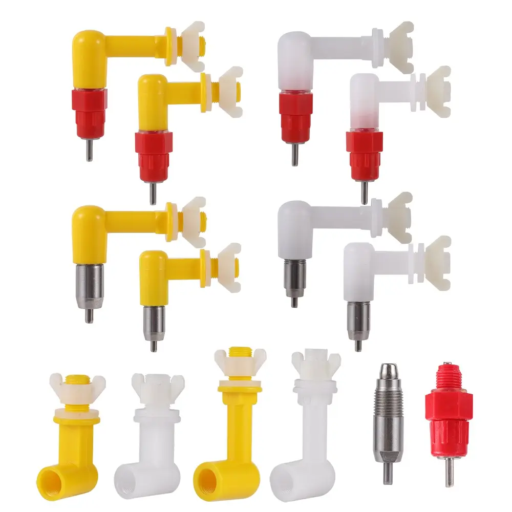 Poultry Animal Drinkers Automatic Chicken Water Nipple Drinker For Poultry Drinking System
