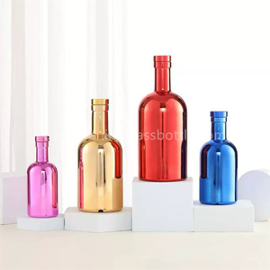 Bouteille en verre pour spiritueux avec logo sérigraphié, 750 ml, 700 ml, avec bouchon en liège, pour Tequila, Brandy, Bourbon, Whisky de qualité supérieure, Distillerie - Product Image 6