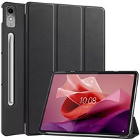 Casing Tablet kulit PU penyangga Folio lipat tiga dudukan ramping Magnet PENUTUP UNTUK Lenovo Tab P12 TB371FC/Xiaoxin Pad Pro 12.7 2023