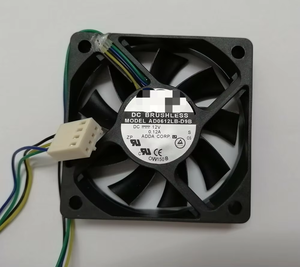 全新和原装1pc Ad0612lb-d9b冷却风扇12v 0.12a 6015 6厘米4针仓库新风扇库存Plc编程控制器 - Product Image 2