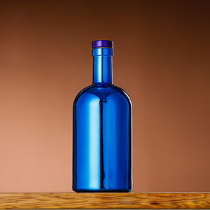 Botellas de Vino de Vidrio Galvanizadas al por Mayor, 375 ml, 500 ml, Acabado Brillante UV, Tapón de Goma, Color Personalizado, Bares, Discotecas, Carbonatadas - Product Image 5