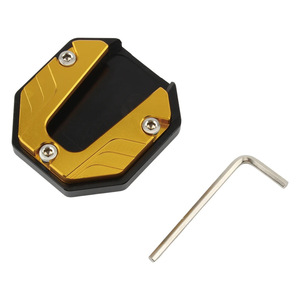 Repose-pieds de moto Zuqing, plaque de support étendue, antidérapante, universelle, modification de moto tout-terrain, rouge, noir, bleu, or, argent - Product Image 3