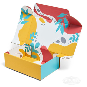 Caja de envío de correo corrugado grande 9x6x4 Revestimiento de esponja en relieve de laminación mate Logotipo personalizado-Embalaje impermeable de alta resistencia - Product Image 4