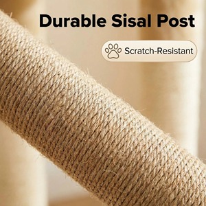 <span class=keywords><strong>Rascador</strong></span> para Gatos Pequeños, Clásico, Negro, Ecológico, Hecho de Madera, Empaquetado en Cartón - Product Image 6