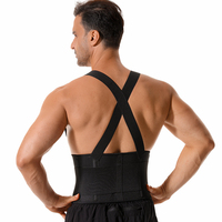 Ceinture de soutien lombaire industrielle avec bretelles réglables, ceinture de travail robuste, personnalisation en usine
