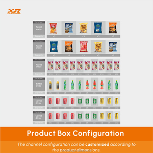 Distributore Automatico XY 4G di Grande Capacità per Snack e Bevande, Utilizzato in Comunità e Aeroporti, Supporta Pagamenti in Contanti e Senza Contanti - Product Image 3