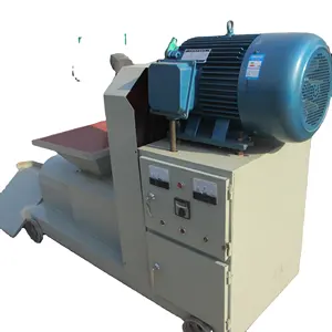 waste stalks leaf husk wood coal straw sawdust briquette making machine