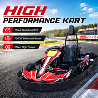 Motor de Alto Torque de 25 Nm, Estructura de Acero Resistente, Largo Tiempo de Conducción para Kart Eléctrico de Litio para Parques Infantiles al Aire Libre
