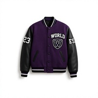 Blouson de baseball universitaire New York en gros, avec broderie personnalisée de lettres et logo frontal, pour équipes, écoles, clubs, fabricant en gros, pour hommes