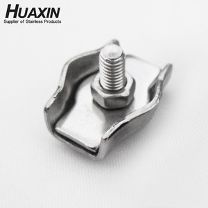 Pinces à câble en acier inoxydable Simplex Pinces à câble à boulon unique <span class=keywords><strong>2mm</strong></span> pour câble métallique de 1/16 "de diamètre Fabricant - Product Image 1