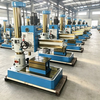 Perceuse radiale Z3035, diamètre de perçage maximal. Pompe à engrenages motorisée 2,2 kW avec alimentation automatique par broche de 35 mm, structure en acier et brides de tuyauterie