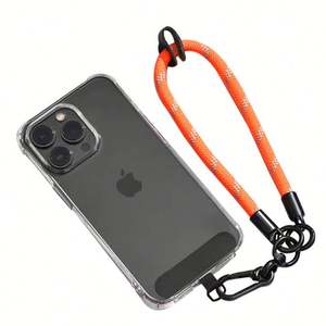 Cordon de téléphone portable réglable personnalisé en polyester, cordon rond pour appareil photo, sangle de cou transversale, cordon de téléphone avec logo - Product Image 5