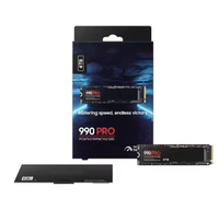 SSD 990 PRO 4 To NVMe M.2 2280 PCIe 4.0 Disque Dur NVMe à État Solide pour Console, Ordinateur Portable/PC/Jeux