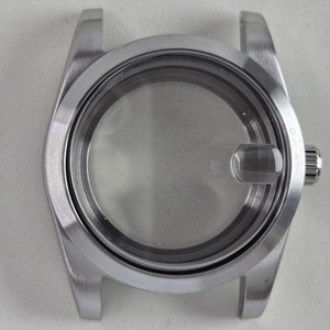 Caja de Reloj de 36 mm 39 mm con Bisel Pulido, Resistente al Agua, Movimiento NH34 NH35 NH36 NH72 NH70 NH38 NH39, Dos Tonos Plata y Oro, 316L, Modificaciones <span class=keywords><strong>Seiko</strong></span> - Product Image 1