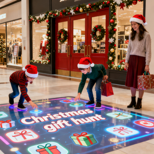 Sistema di Proiezione Interattiva a Pavimento 3D AR per Giochi Interattivi in Centri Commerciali, Eventi e Parchi Giochi per Bambini - Product Image 4
